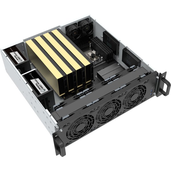 SilverStone RM31 Rackmount Server-Gehäuse, Rack, Server-Gehäuse - SilverStone - vue 20