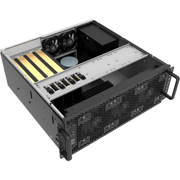 SilverStone RM4A 4U Rackmount, Rack, Server-Gehäuse - SilverStone - vue 10