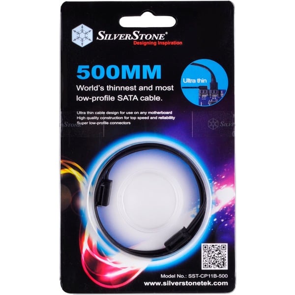 SilverStone SST-CP11B-500, câble - SilverStone - vue 3