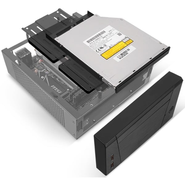 SilverStone SST-ML10B, HTPC-Gehäuse - SilverStone - vue 15