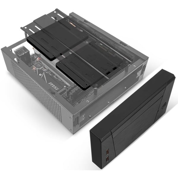 SilverStone SST-ML10B, HTPC-Gehäuse - SilverStone - vue 17