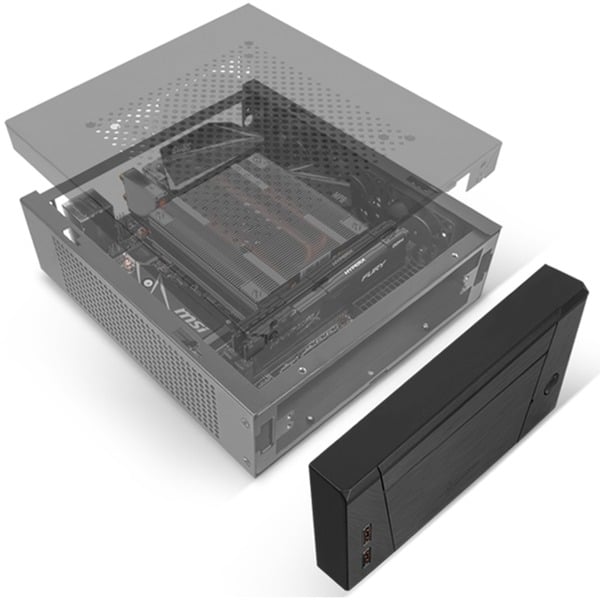 SilverStone SST-ML10B, HTPC-Gehäuse - SilverStone - vue 18