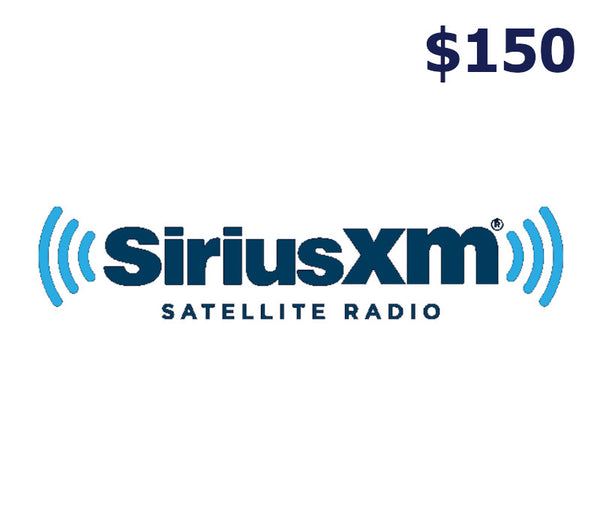 SiriusXM $150 Gift Card