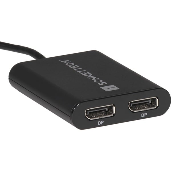 Sonnet USB DisplayLink Adapter, USB-A Stecker > Dual 4K DisplayPort - Sonnet - vue 3