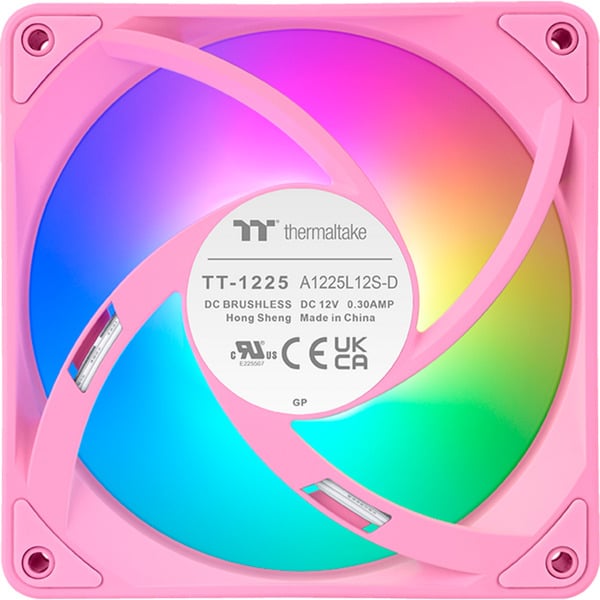 Thermaltake CT120 EX ARGB Sync PC Cooling Fan Pink, Gehäuselüfter - Thermaltake - vue 5