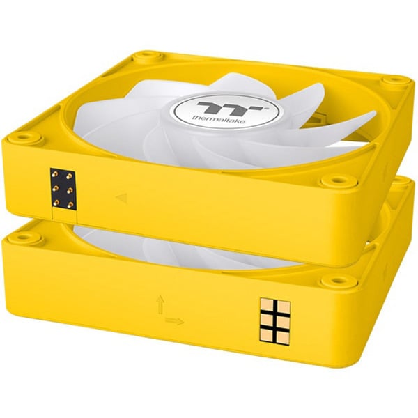 Thermaltake CT120 EX Reverse ARGB Sync PC Cooling Fan Bumblebee, Gehäuselüfter - Thermaltake - vue 4