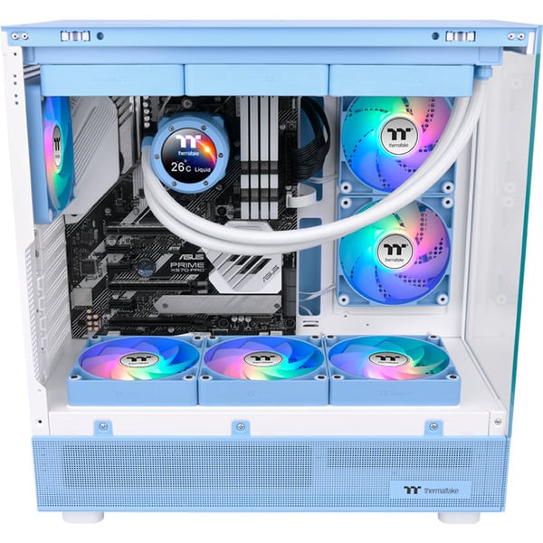 Thermaltake CT120 Reverse ARGB Sync PC Cooling Fan Hydrangea Blue, Gehäuselüfter - Thermaltake - vue 12