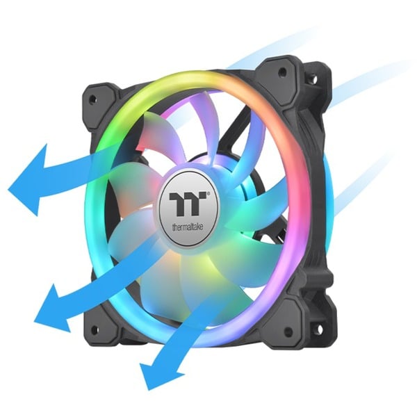 Thermaltake SWAFAN 14 RGB 140x140x25, Gehäuselüfter - Thermaltake - vue 3