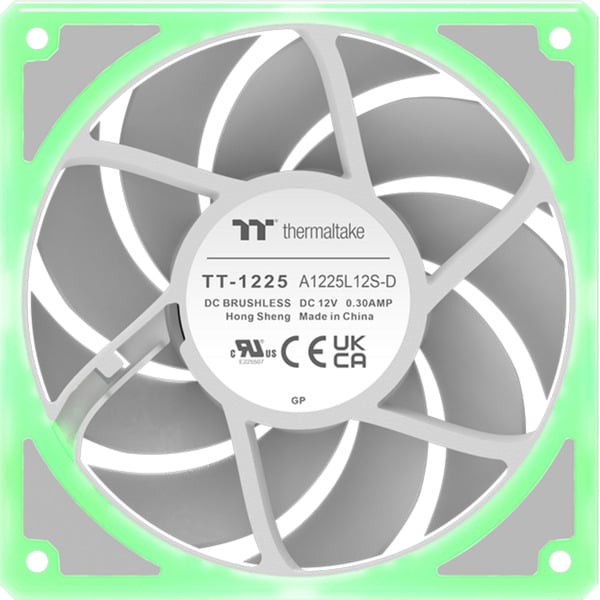 Thermaltake TOUGHFAN EX 120 ARGB Sync White, Gehäuselüfter - Thermaltake - vue 8