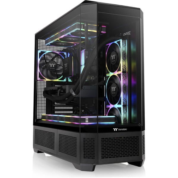 Thermaltake View 600 TG Black, Big-Tower-Gehäuse - Thermaltake - vue 2