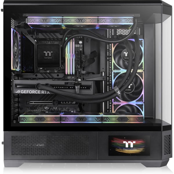 Thermaltake View 600 TG Black, Big-Tower-Gehäuse - Thermaltake - vue 5