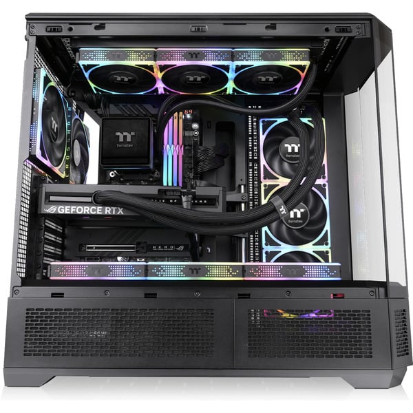 Thermaltake View 600 TG Black, Big-Tower-Gehäuse - Thermaltake - vue 6
