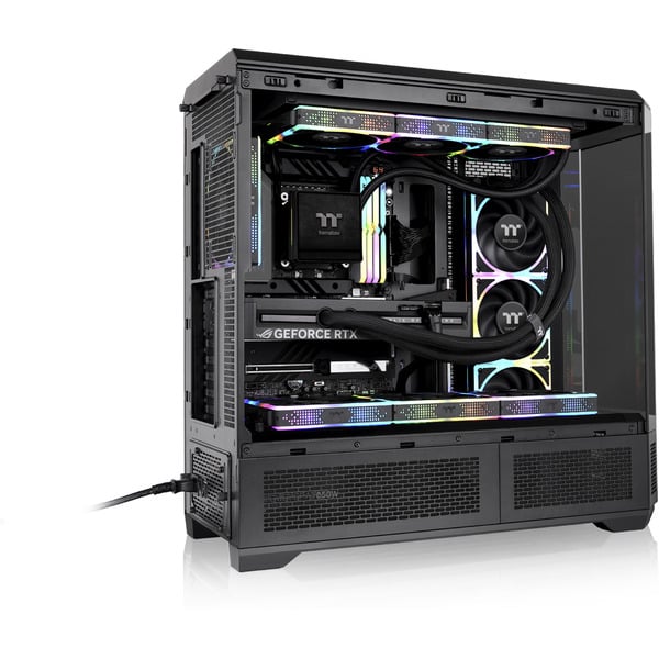 Thermaltake View 600 TG Black, Big-Tower-Gehäuse - Thermaltake - vue 7