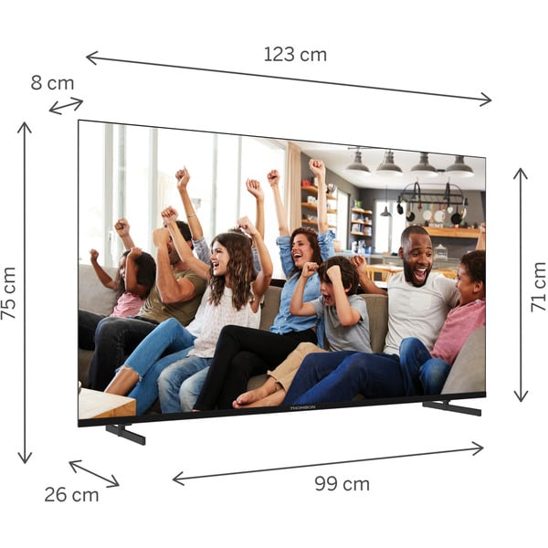 Thomson 55UG4S14, LED-Fernseher - Thomson - vue 14