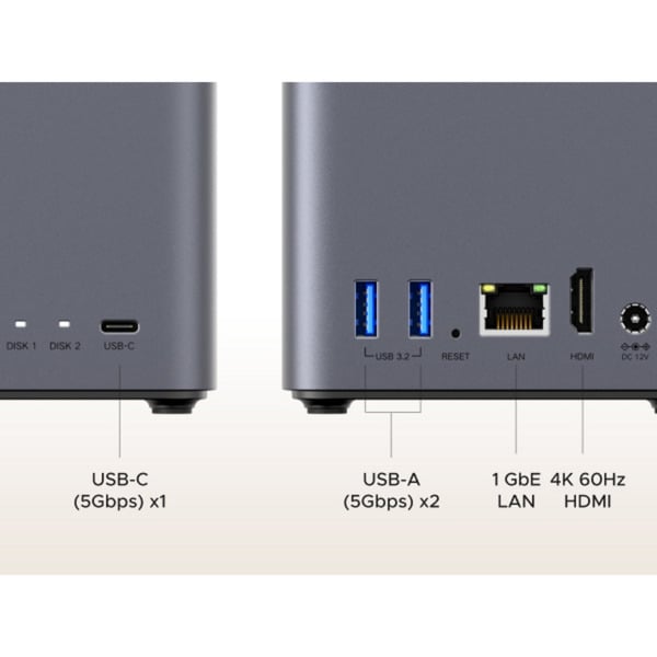 UGREEN DH2300, NAS - UGREEN - vue 7