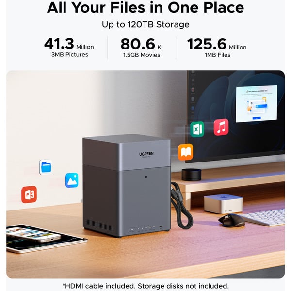 UGREEN DH4300 Plus, NAS - UGREEN - vue 11