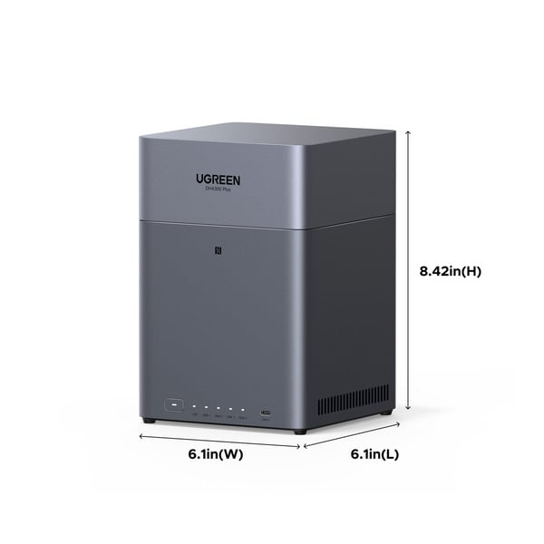 UGREEN DH4300 Plus, NAS - UGREEN - vue 6