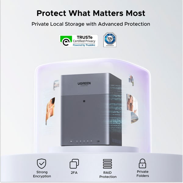 UGREEN DH4300 Plus, NAS - UGREEN - vue 10