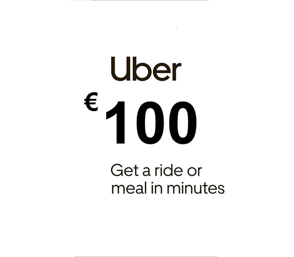 Uber EUR 100 Gift Card FR