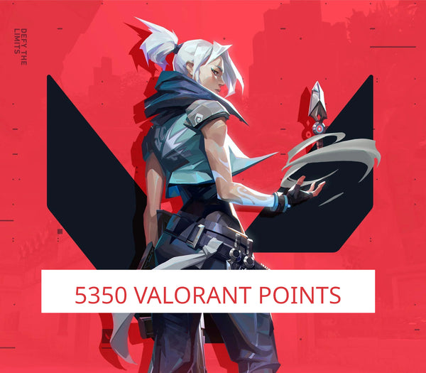 VALORANT - 5350 Valorant Points Gift Card
