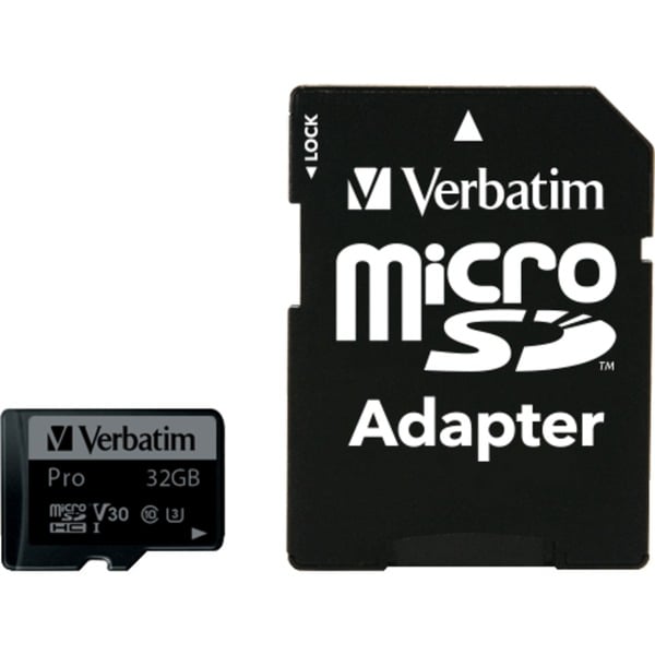 Verbatim Pro 32GB microSDHC, Speicherkarte - Verbatim