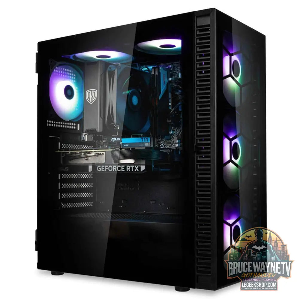 Gaming PC Black Out - AMD Ryzen 5 7600X, NVIDIA GeForce RTX 4060 Ti - Legeekshop