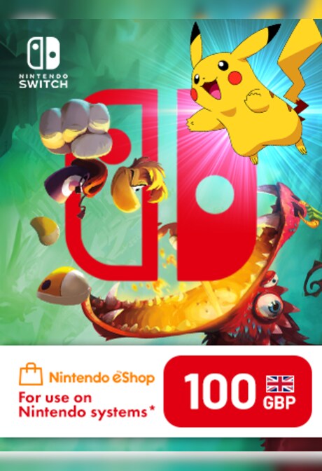 Nintendo eShop Card 100 GBP - Nintendo eShop Key - UNITED KINGDOM