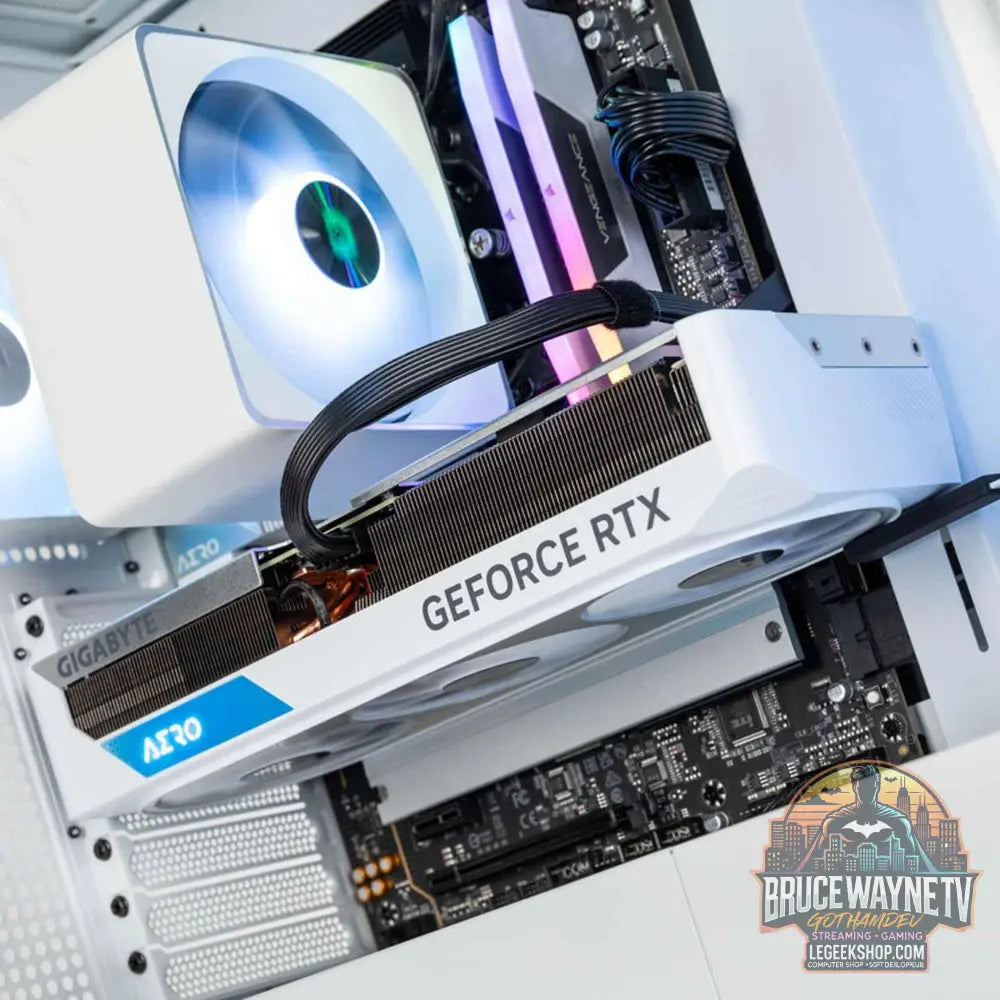 Gaming PC Polar Blizzard - AMD Ryzen 5 7600X, RTX 4070 Super, 32 Go DDR5 - King Mods - Legeekshop