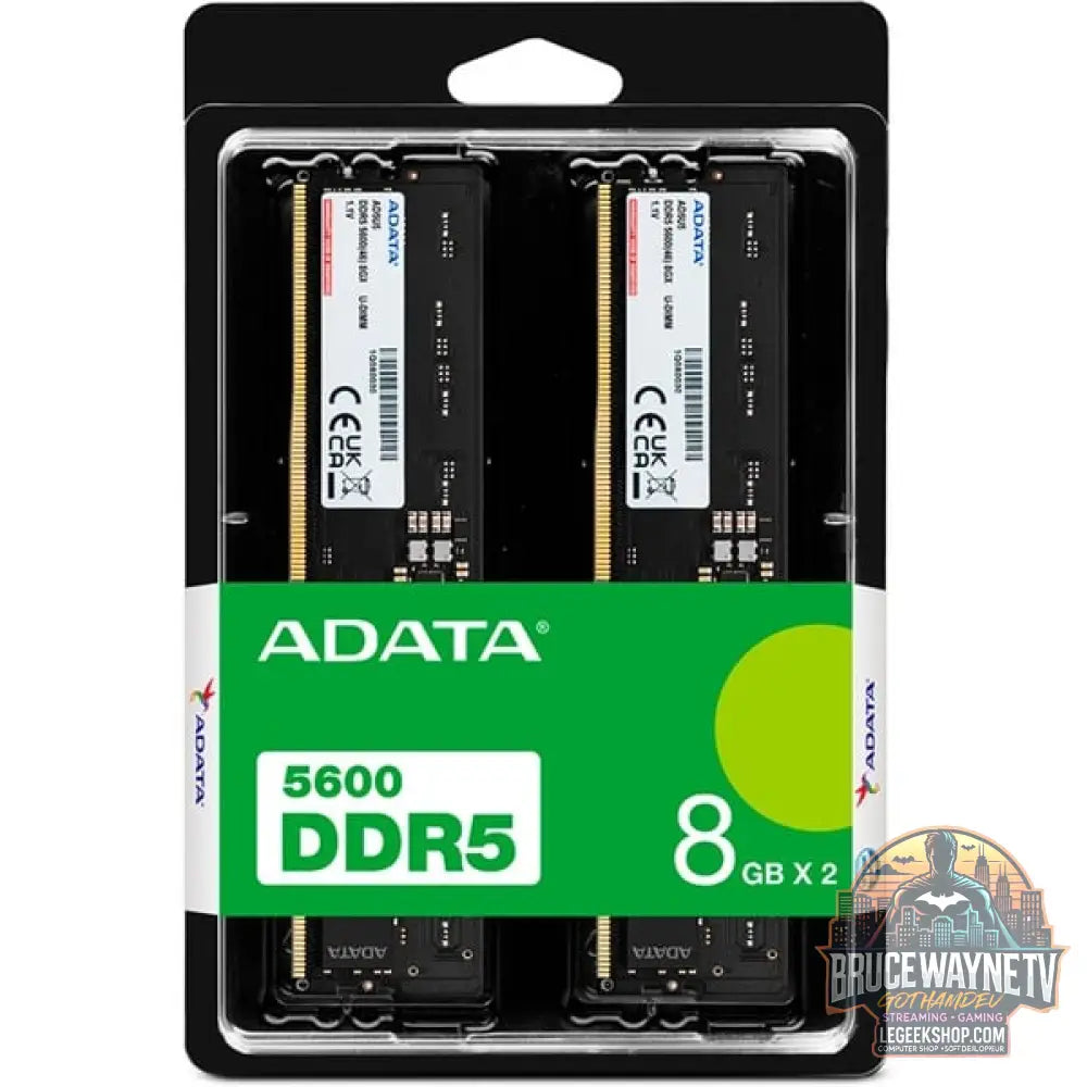 ADATA DIMM 16 GB DDR5-5600 (2x 8 GB) Dual-Kit, Arbeitsspeicher - ADATA - vue 3