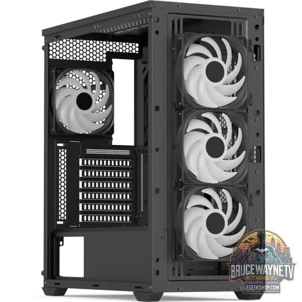 Aerocool D501A-G-BK-v2, Tower-Gehäuse - Aerocool - vue 2