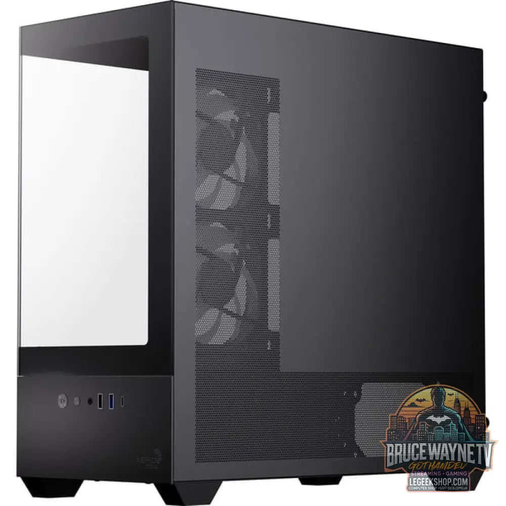 Aerocool P300D-G-BK-v1, Tower-Gehäuse - Aerocool - vue 4