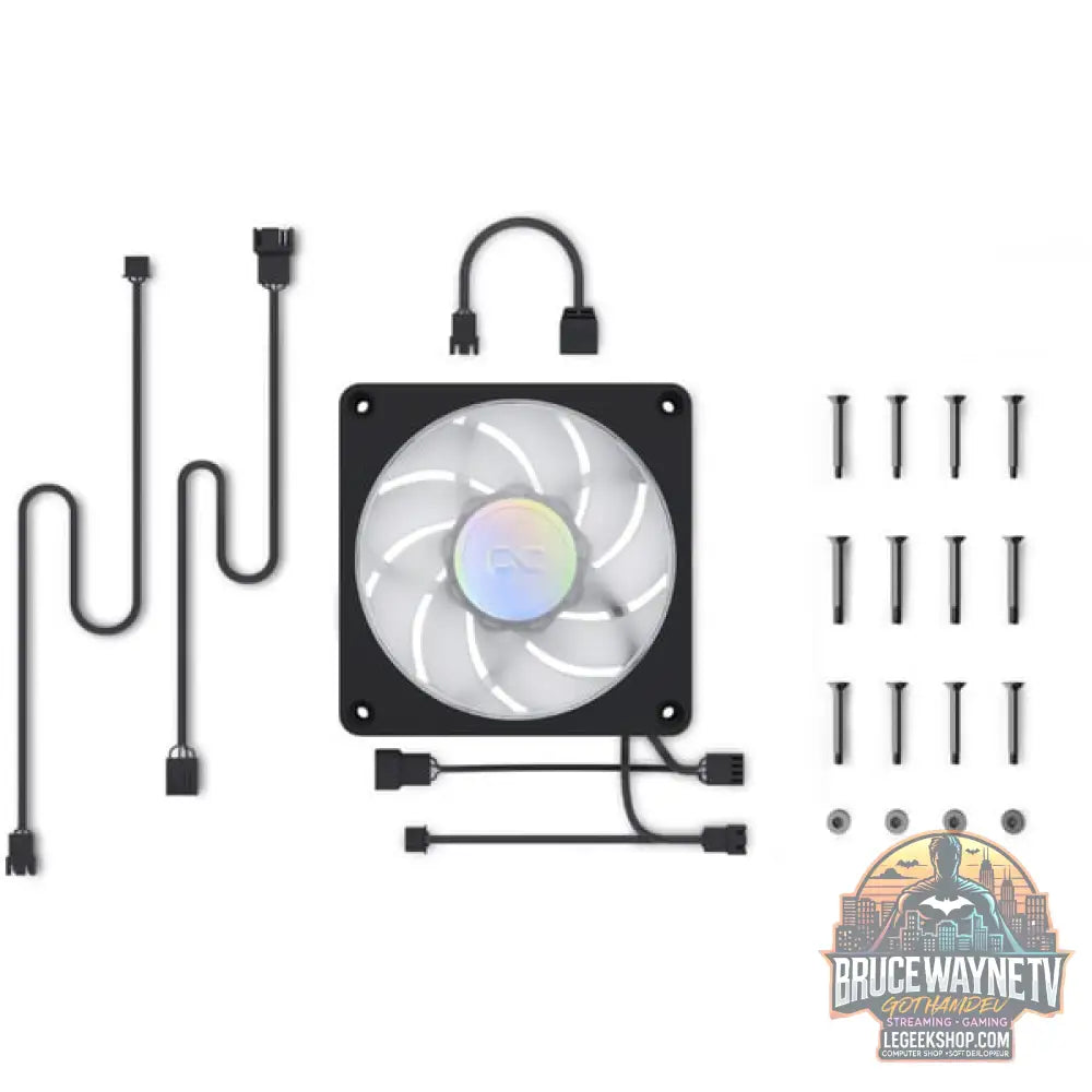 Alphacool Apex Stealth Metall Aurora 120, Gehäuselüfter - Alphacool - vue 4