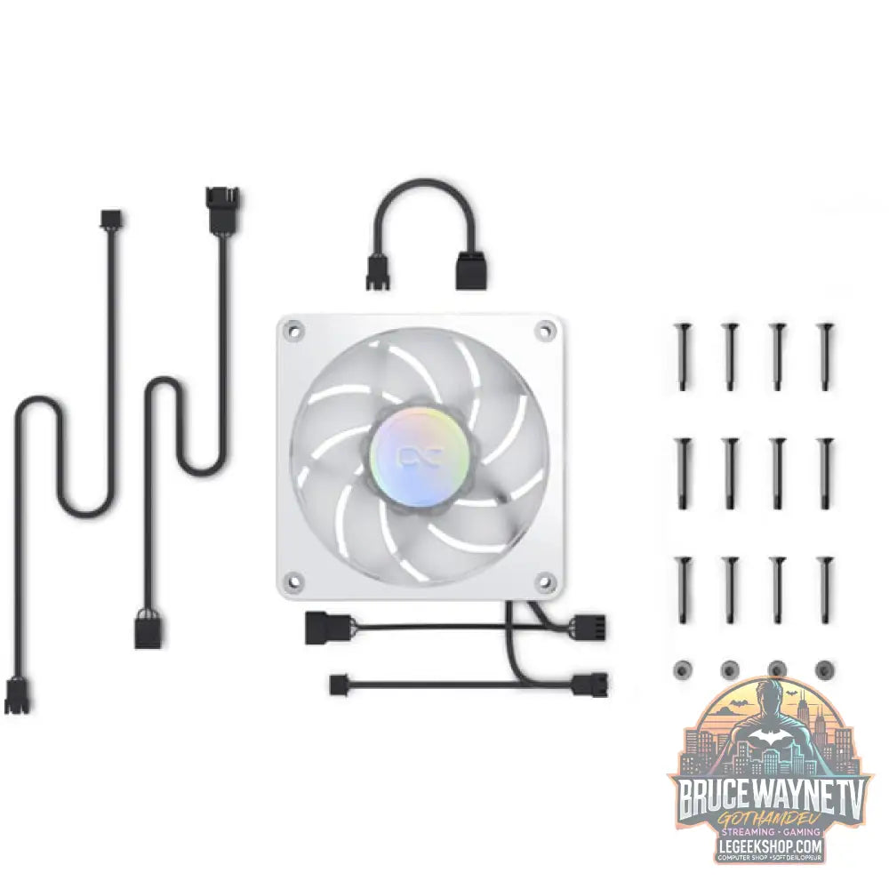 Alphacool Apex Stealth Metall Aurora 120, Gehäuselüfter - Alphacool - vue 4