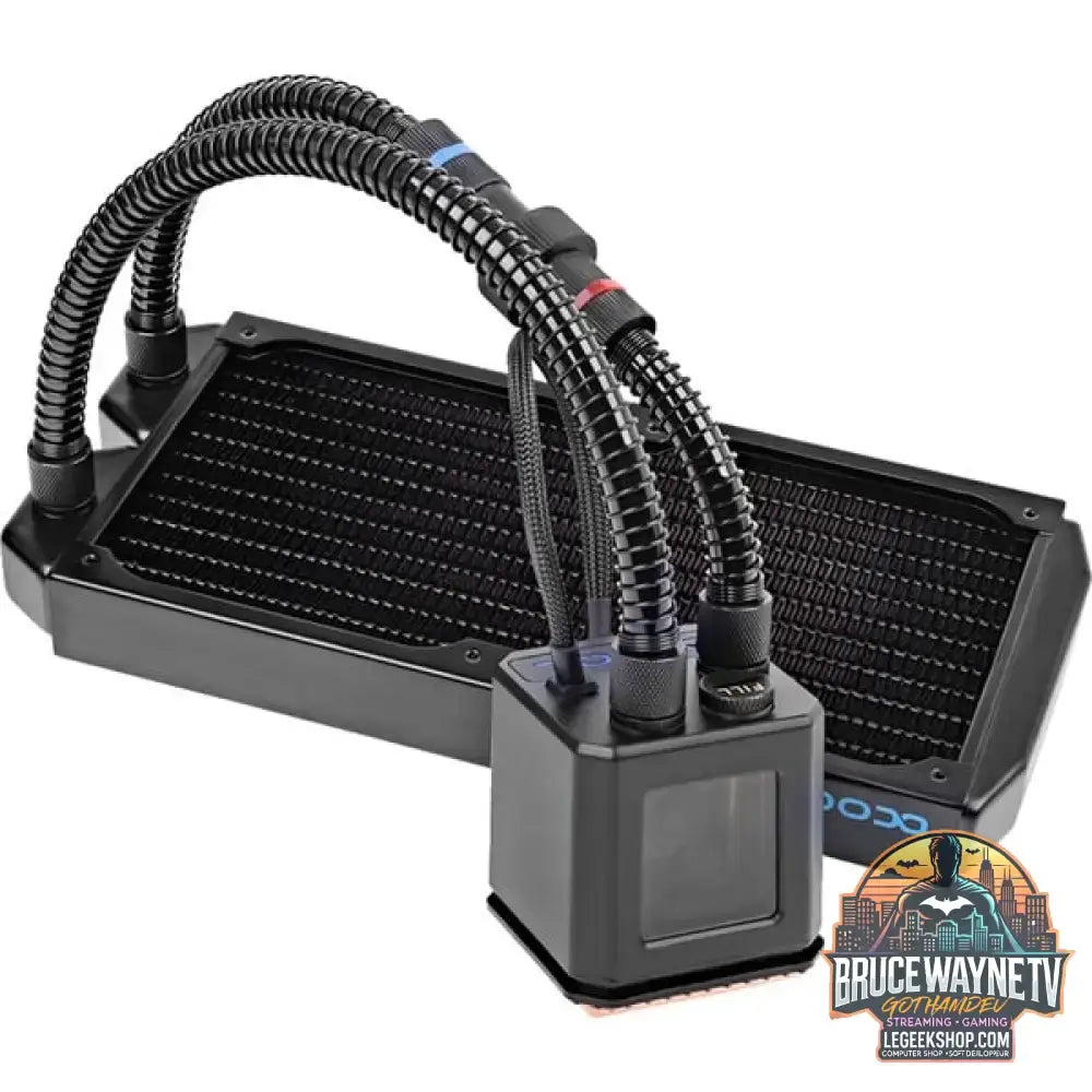 Alphacool Eisbaer 240 CPU 240mm, Wasserkühlung schwarz - Alphacool - vue 2