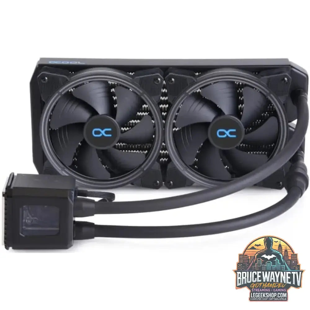Alphacool Eisbaer Aurora 280 CPU - Digital RGB 280mm, Wasserkühlung schwarz - Alphacool - vue 2