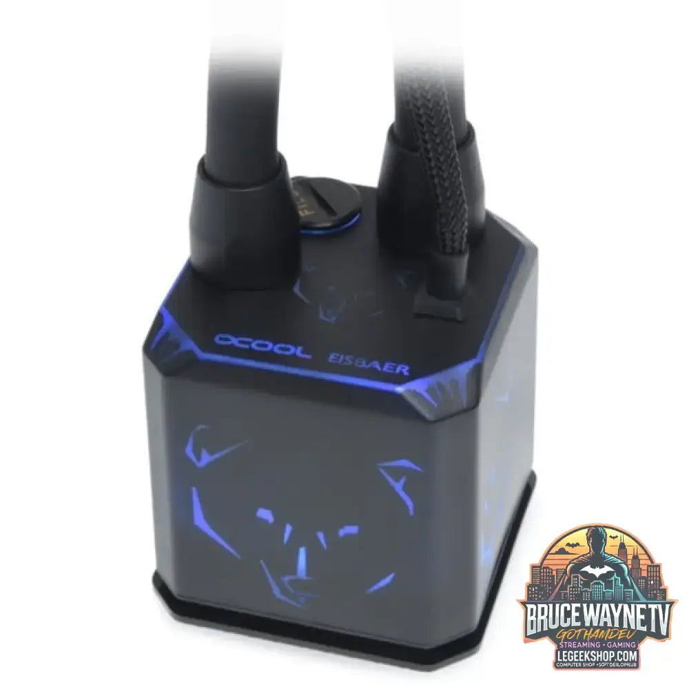 Alphacool Eisbaer Aurora HPE Edition 360 CPU AIO 360mm, Wasserkühlung schwarz - Alphacool - vue 10