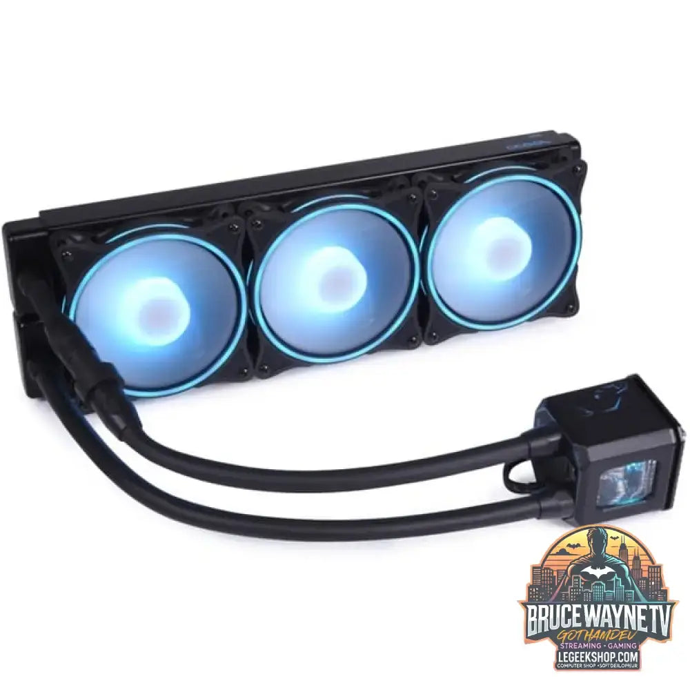 Alphacool Eisbaer Aurora HPE Edition 360 CPU AIO 360mm, Wasserkühlung schwarz - Alphacool - vue 8