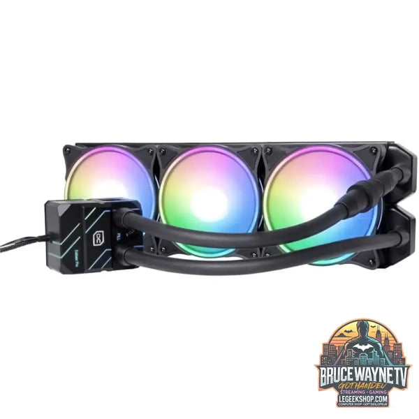 Alphacool Eisbär Pro Aurora 360 CPU 360mm, Wasserkühlung schwarz - Alphacool
