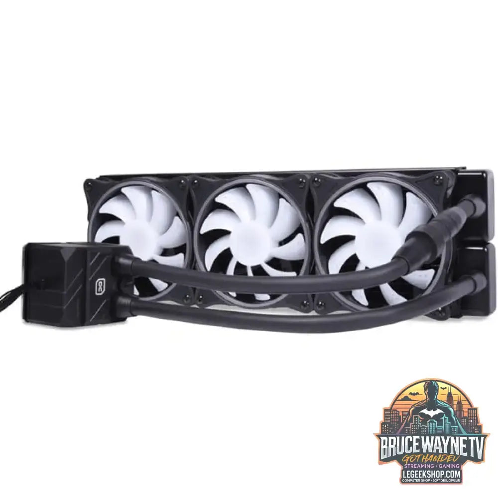 Alphacool Eisbaer Pro HPE Aurora 360 CPU AIO 360mm, Wasserkühlung schwarz - Alphacool - vue 2