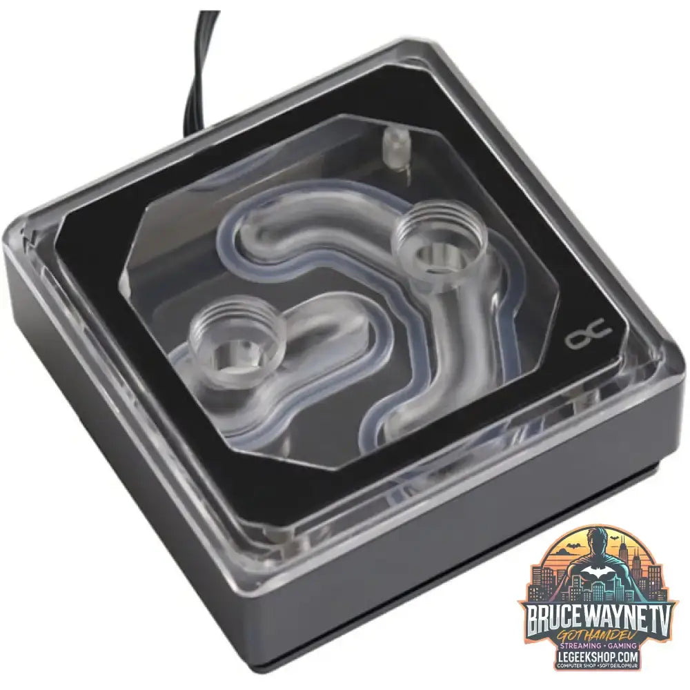 Alphacool Eisblock XPX Aurora Edge Acryl Black, CPU-Kühler transparent/schwarz - Alphacool - vue 2