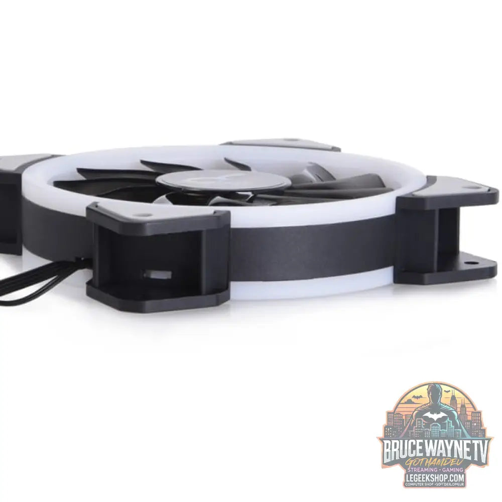Alphacool Eiszyklon Aurora LUX Digital RGB - 3er Kit 120x120x25mm, Gehäuselüfter - Alphacool - vue 4