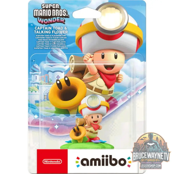 amiibo Kapitän Toad & Plauderblume-Spielfigur - Nintendo
