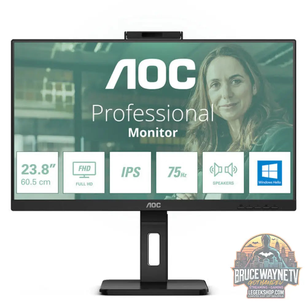 AOC 24P3CW 23,8" Full HD IPS 100 Hz - AOC - vue 2