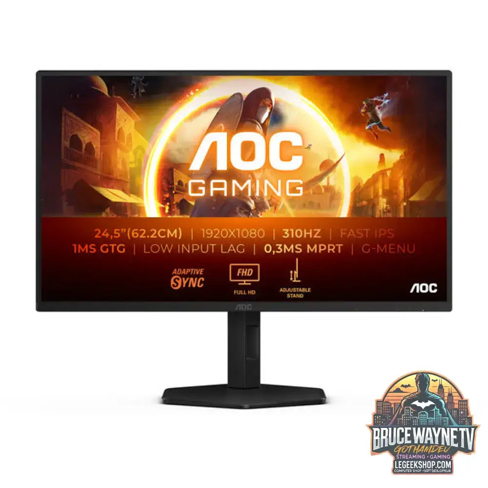 AOC 25G4SXU 24,5" Full HD IPS 310 Hz - AOC - vue 2