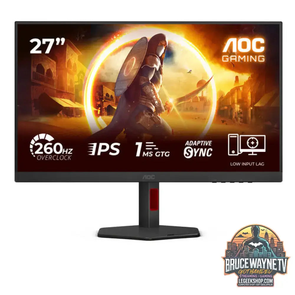 AOC 27G4ZRE 27" Full HD IPS 240 Hz - AOC - vue 2
