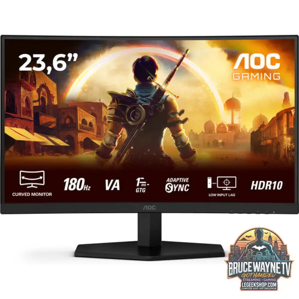 AOC C24G42E 23,6" Full HD VA 180 Hz - AOC - vue 2