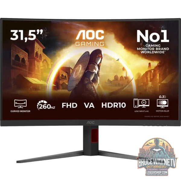 AOC C32G4Z 31,5" Full HD VA 240 Hz - AOC
