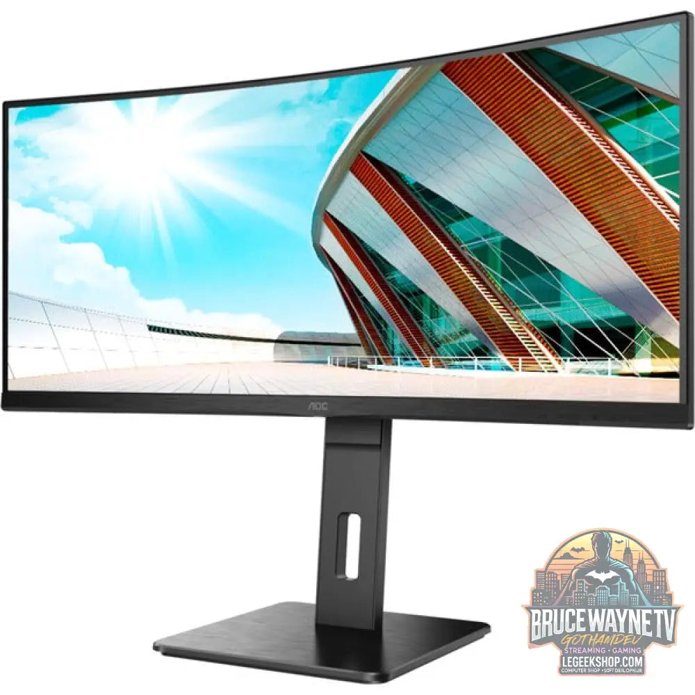 AOC CU34P2A 34" QHD/WQHD VA 100 Hz - AOC - vue 4