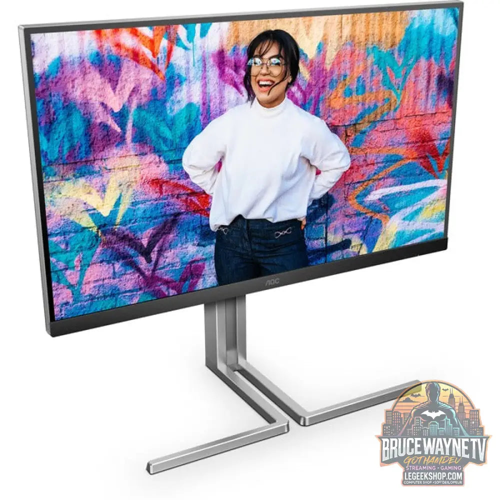 AOC Q27U3CV 27" QHD/WQHD IPS 75 Hz - AOC - vue 2