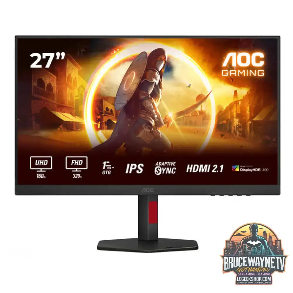 AOC U27G4R DualFrame 27" FHD IPS 320 Hz - AOC - vue 2